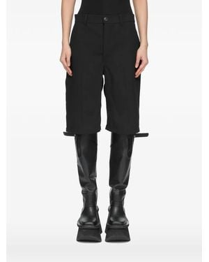 Rick Owens Work Tailored Shorts - Black