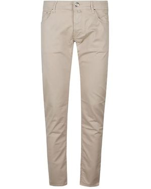 Jacob Cohen Klassische Hose - Natur
