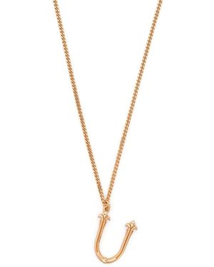 Emanuele Bicocchi Statement-Pendant Polished-Finish Necklace - Metallic