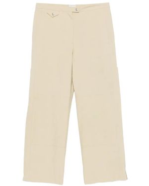 Calvin Klein Gemma Wide-Leg Trousers - White