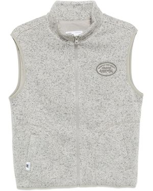 Chocoolate Logo-Embroidered Gilet - Gray