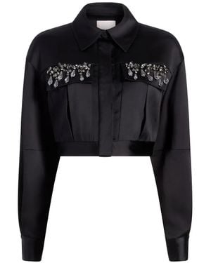 Cinq À Sept Chaqueta Corta Damoni - Negro