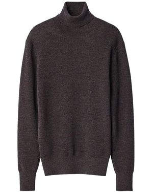 Lemaire Stand-Collar Sweater - Black