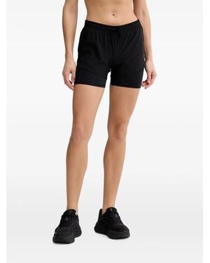 Under Armour Velociti Pro Logo-Print Track Shorts - Black