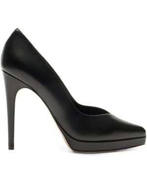 Casadei Michelle Minorca Platform Court Shoes - Black