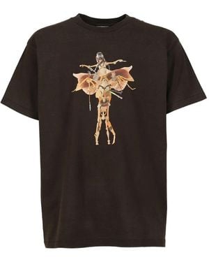 SHT World Of The Sandstorm Graphic-Print Cotton T-Shirt - Black