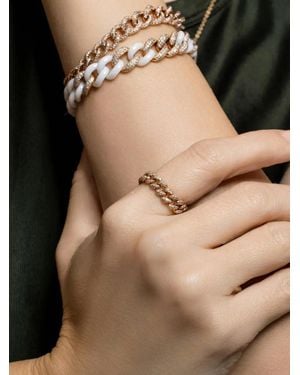 SHAY Diamond Link Ring - Natural