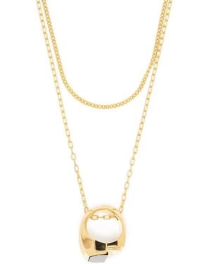 Ambush Collier En À Détail De Bague - Métallisé