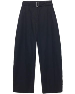 Studio Nicholson Belted Trousers - Blue
