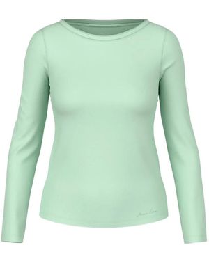 Marc Cain Long-Sleeve T-Shirt - Green