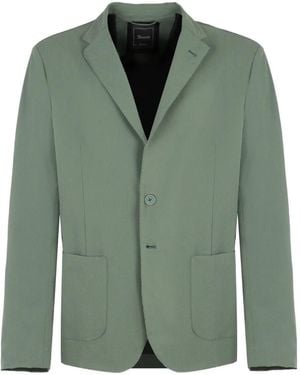 Herno ラペル シングルコート - グリーン