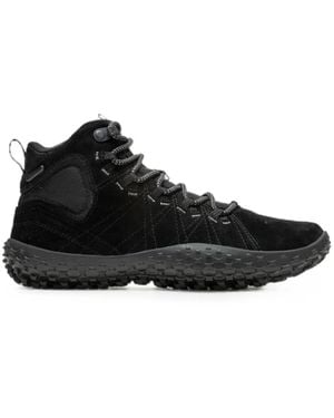 Merrell Wrapt Mid Waterproof Trainers - Black