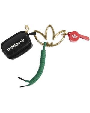 adidas Logo-Detail Keyring - Black
