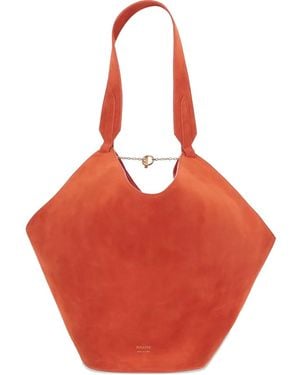 KHAITE Borsa Tote Esagonale - Rosso