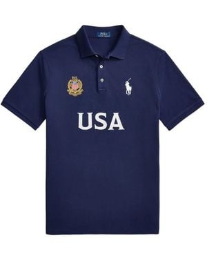 Polo Ralph Lauren Usa Polo Shirt - Blue