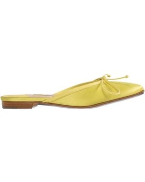 Manolo Blahnik Mules - Giallo