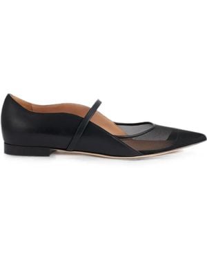 Malone Souliers Escarpins Maureen Arc À Empiècement En Résille - White