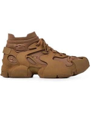 Camper Tossu Paneled Sneakers - Brown
