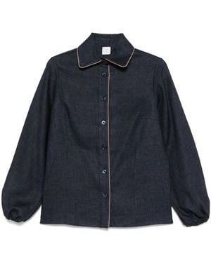 Eleventy Linen Shirt - Blue