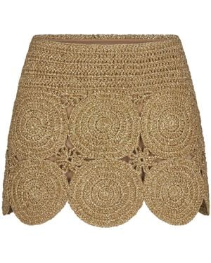 Simon Miller Beep Beep Mini Skirt - Natural