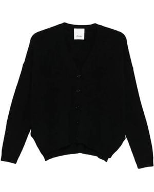 Allude Cárdigan con botones - Negro