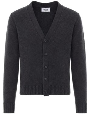 Alpha Studio Cardigan Con Scollo A V - Blu