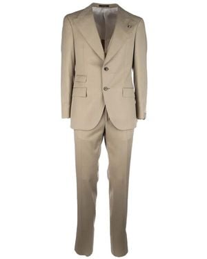 Gabriele Pasini Single-Breasted Suit - Natural