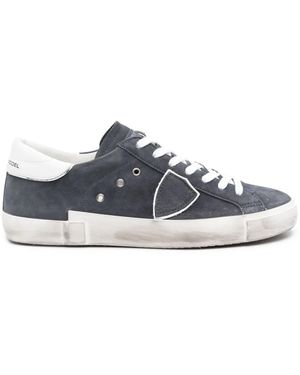Philippe Model Prsx Low Trainers Shoes - Blue