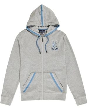 Psycho Bunny Priory Hoodie - Gray