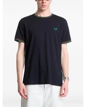 Fred Perry Twin Tipped T-Shirt - Black