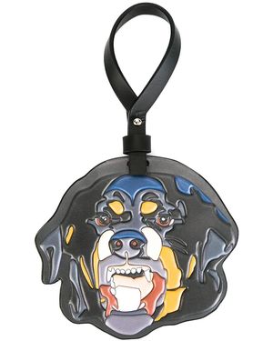 Givenchy Rottweiler Sleutelhanger Metversierd - Blauw