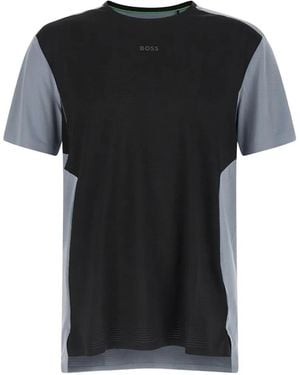 BOSS Logo-Detail T-Shirt - Black