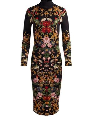 Alice + Olivia Midi Dresses - Negro