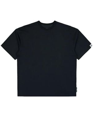 Neighborhood Sheltech Logo-Print T-Shirt - Blue