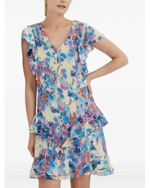 Day Birger et Mikkelsen Ruffled Tiered Dress - Blue
