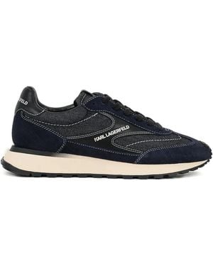 Karl Lagerfeld Zapatillas vaqueras - Azul