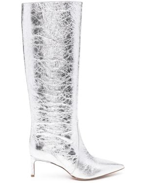 Bettina Vermillon Bottes Josefine 55 Mm - Blanc