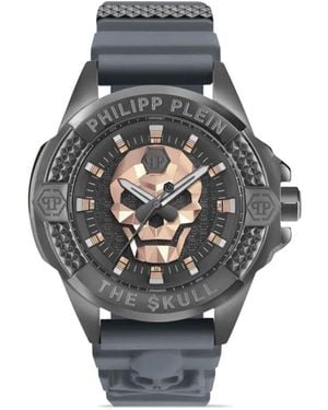 Philipp Plein Stainless Steel T-Shirt Watches - Grey