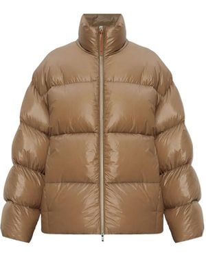 Jil Sander Gesteppter Mantel - Braun