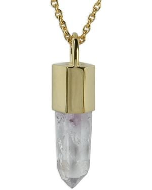 Parts Of 4 Talisman Necklace - Metallic