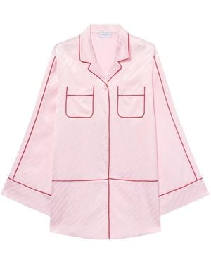 Off-White c/o Virgil Abloh New Roxy Satinkleid - Pink