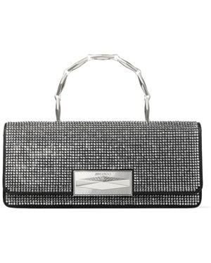 Jimmy Choo Sac À Main Diamond Chain - Gris