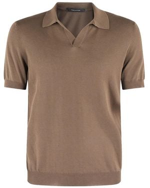 Tagliatore Keith T-Shirt - Brown