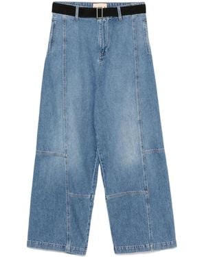 MO5CH1NO JEANS - MOSCHINO Embroidery Jeans in Blue | Lyst Canada