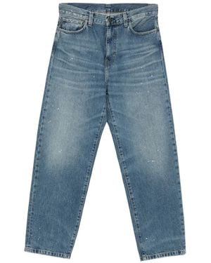 Carhartt Jean À Effet Taches De Peinture Landon - Blue