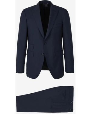 SCABAL® Costume À Poches À Rabat - Bleu