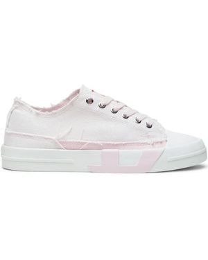 DIESEL Zapatillas con detalle deshilachado - Blanco