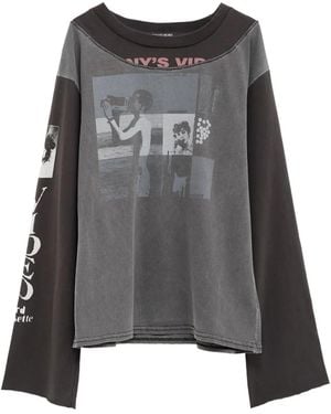 Enfants Riches Deprimes Benny's Video Assemblage T-Shirt - Grau