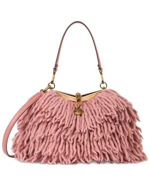 Etro Small Vela Tote Bag - Pink