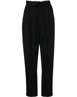 CoSTUME NATIONAL Pantalon De Tailleur À Coupe Droite - Noir